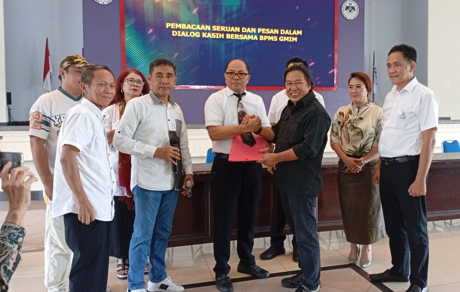 Forum Diskusi GMIM Serahkan 11 Seruan ke BPMS