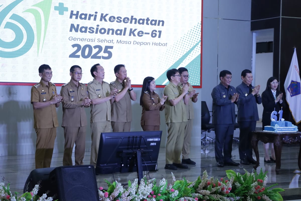 Caroll Senduk Hadiri Peringatan HKN ke-61 Sulut