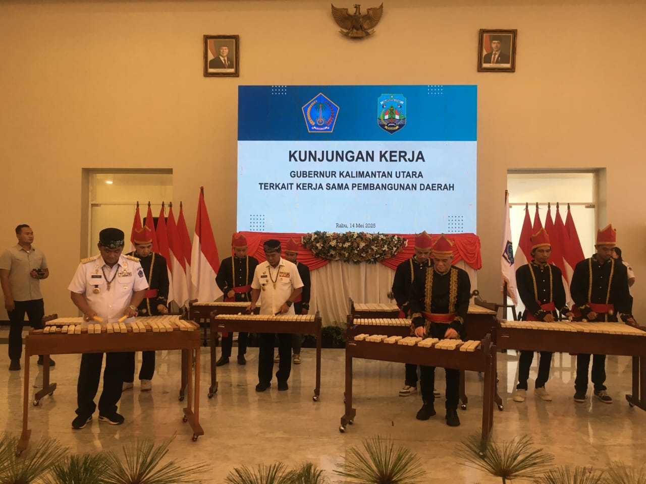 Gubernur Sulut dan Gubernur Kaltara Unjuk Kebolehan 