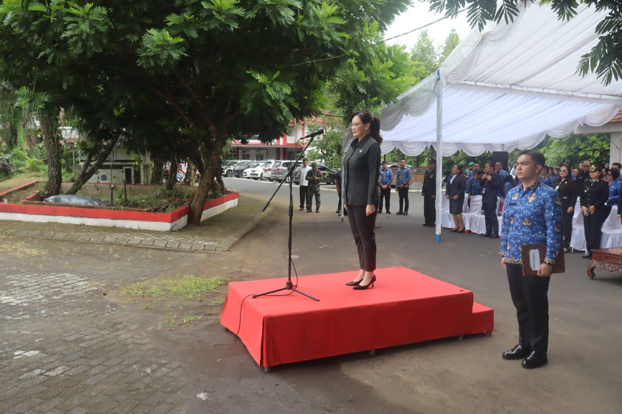 Tomohon Peringati Hari Pahlawan, Sendy Rumajar Bertindak Irup