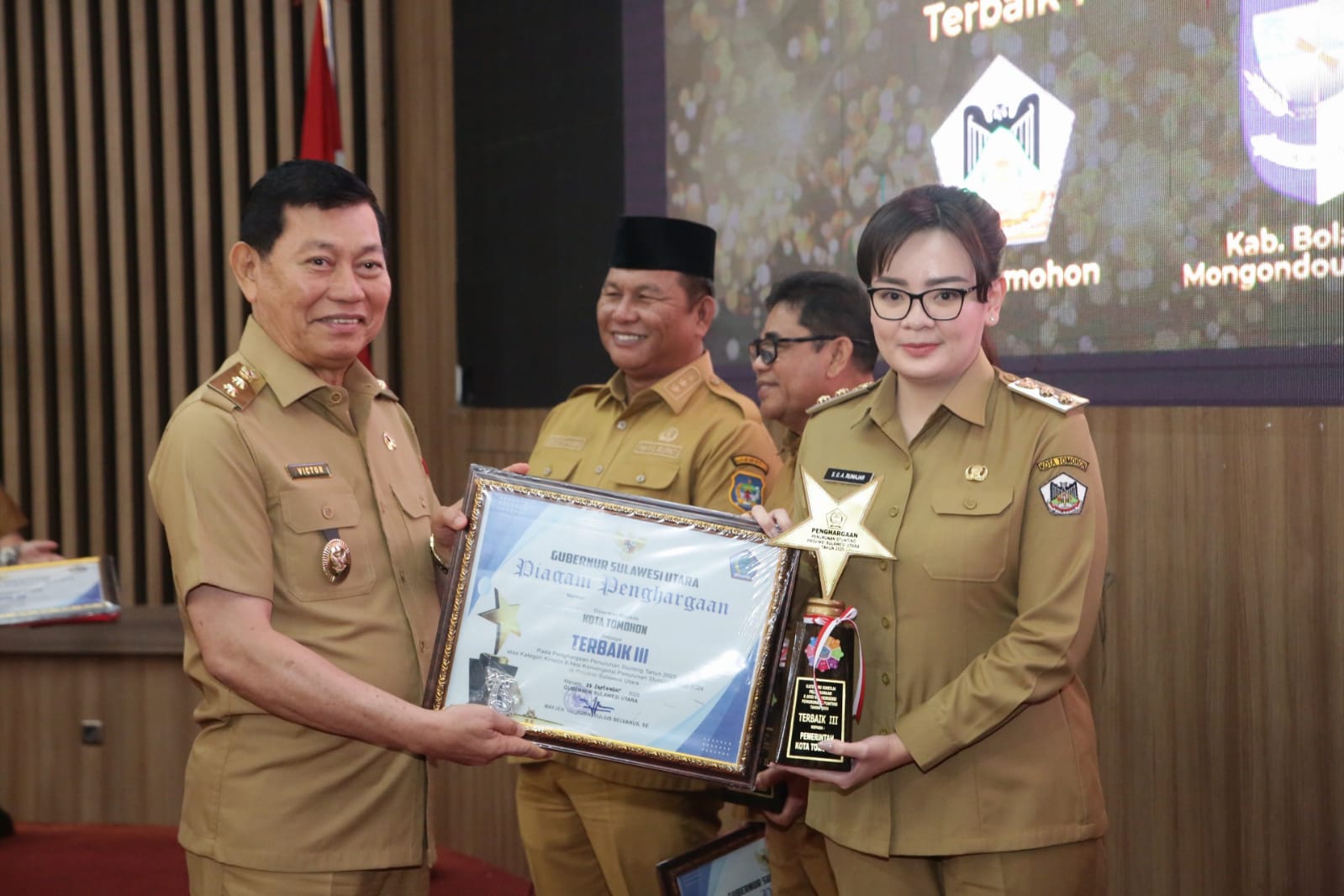 Tomohon Terbaik III Penurunan Stunting di Sulut