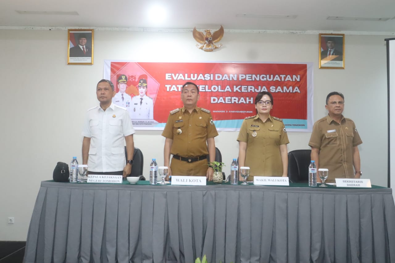 Pemkot Tomohon Komitmen Perkuat Tata Kelola Pemerintahan