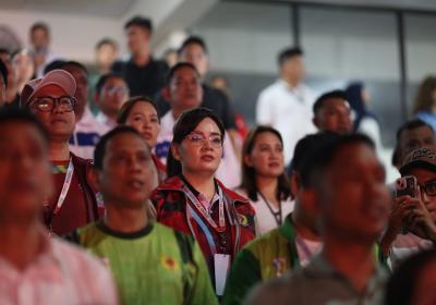 Wawali Sendy Hadiri Pembukaan Porprov XII