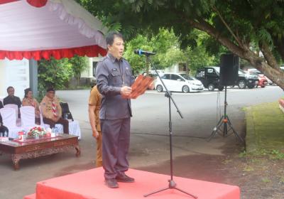 Kalesaran Pembina Upacara Sumpah Pemuda Pemkot Tomohon