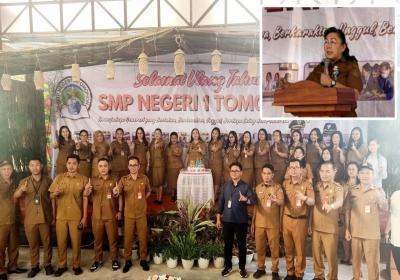 Tambah Tua, SMPN 1 Tomohon Diharapkan Semakin Bermutu